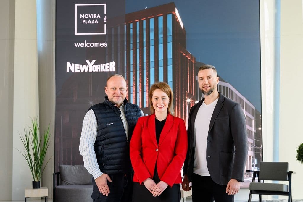 New Yorker Expands in Riga with Flagship Store at Novira Plaza